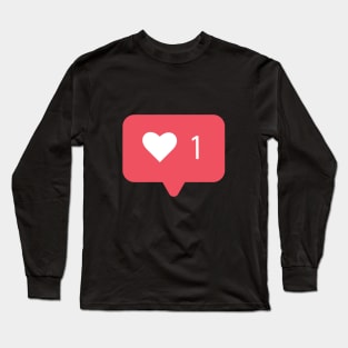 Like Icon (single) Long Sleeve T-Shirt